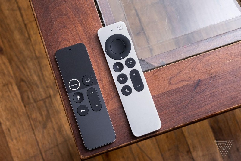 Apple/Siri Remote (Ảnh: The Verge)