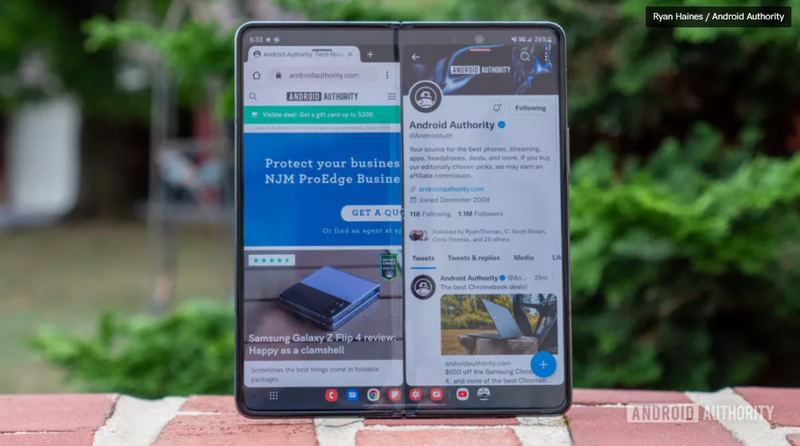 Samsung Galaxy Z Fold 4 (Ảnh: Android Authority)