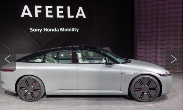 Phần thân của mẫu xe điện Afeela của Sony (Ảnh: Digital Trends) Phần thân của mẫu xe điện Afeela của Sony (Ảnh: Digital Trends)