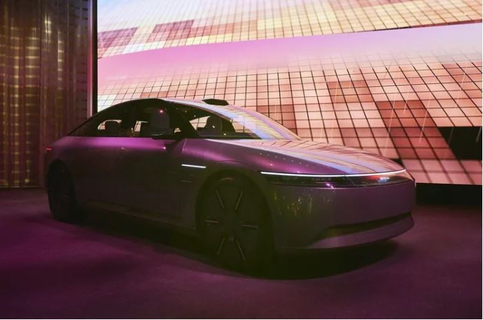 Mẫu xe điện Afeela có ngoại hình bắt mắt (Ảnh: The Verge)