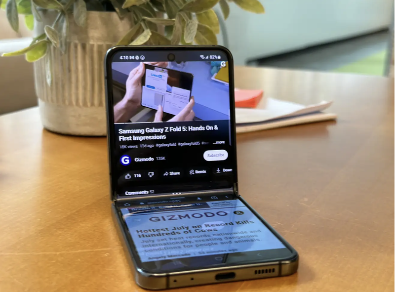 Những tính năng đặc biệt trên Galaxy Z Flip 5 (Ảnh: Gizmodo) Những tính năng đặc biệt trên Galaxy Z Flip 5 (Ảnh: Gizmodo)