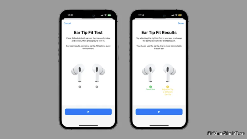Kiểm tra tip tai nghe (Ảnh: Slash Gear)