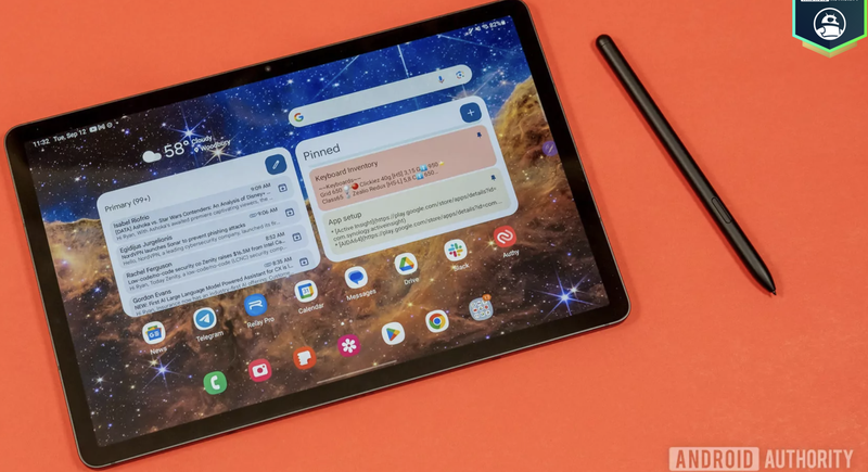 Đánh giá Samsung Galaxy Tab S9: Máy tính bảng phù hợp cho những người ưa thích sự tiện lợi (Ảnh: Android Authority)