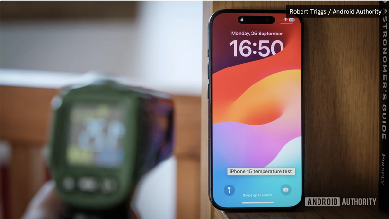 Đâu là nguyên nhân khiến iPhone 15 Pro và iPhone 15 Pro Max gặp phải tình trạng quá nhiệt? (Ảnh: Android Authority)