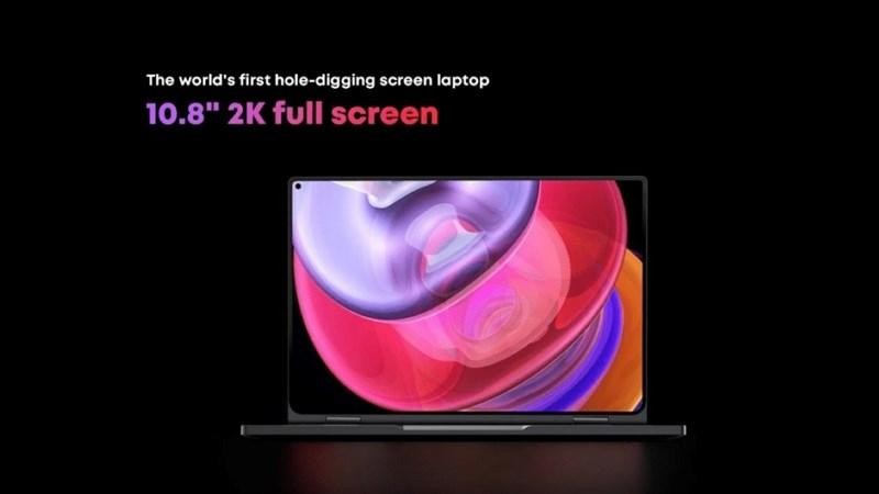 Chuwi ra mắt laptop màn hình đục lỗ đầu tiên thế giới (Ảnh: Chuwi). Chuwi ra mắt laptop màn hình đục lỗ đầu tiên thế giới (Ảnh: Chuwi).