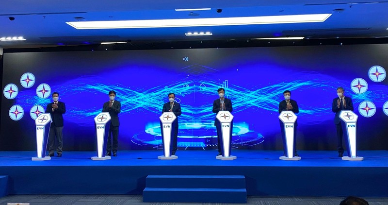 EVN công bố Hệ sinh thái số EVNConnect. Ảnh: Văn Lâm EVN công bố Hệ sinh thái số EVNConnect. Ảnh: Văn Lâm