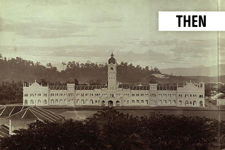 Tòa nhà Sultan Abdul Samad năm 1900. Ảnh: BrightSide