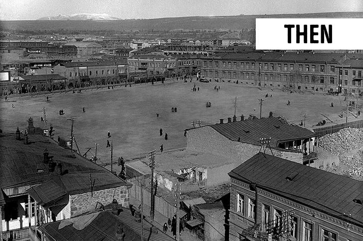 Quảng trường năm 1916. Ảnh: BrightSide