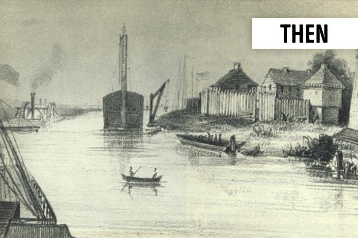 Chicago 1838. Ảnh: BrightSide