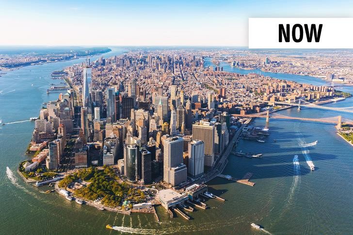 Manhattan hiện tại. Ảnh: BrightSide