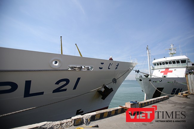 Đà Nẵng, Cảnh sát biển, Nhật Bản, Cảng Tiên Sa, Ngoại vụ, KOJIMA, PL 21, VietTimes