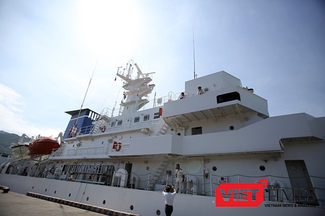 Đà Nẵng, Cảnh sát biển, Nhật Bản, Cảng Tiên Sa, Ngoại vụ, KOJIMA, PL 21, VietTimes