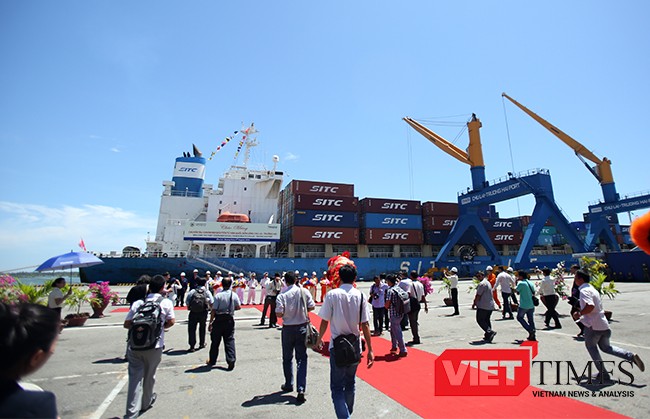 Quảng Nam, Chu Lai, Trường Hải, THACO, cảng biển, container, Hàn Quốc, VietTimes