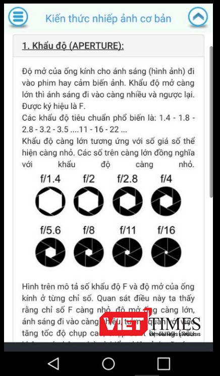 Đà Nẵng, ứng dụng, di động, cẩm nang, nhiếp ảnh, phần mềm, VietTimes