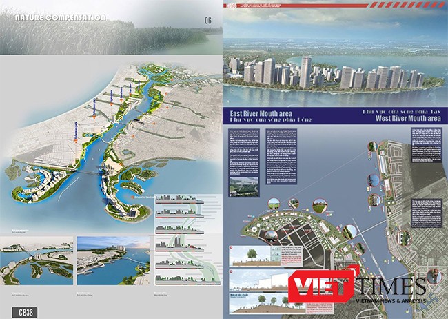 Đà Nẵng, triển lãm, cuộc thi tuyển, ý tưởng, quy hoạch, thiết kế cảnh quan, hai bên bờ, sông Hàn, Trung tâm Hành chính Đà Nẵng, VietTimes