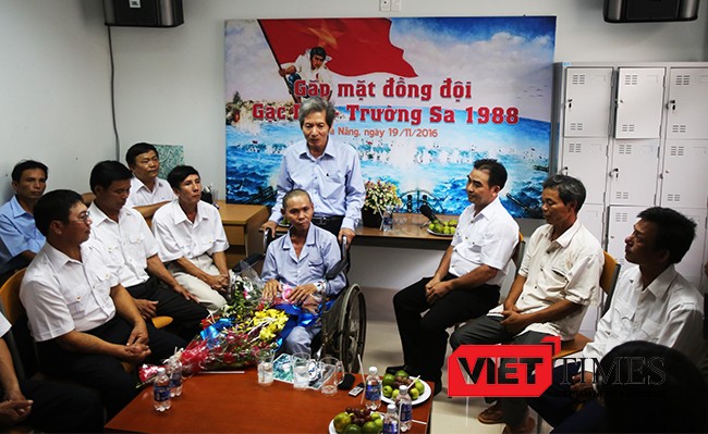 Đà Nẵng, Gạc Ma, cựu binh, Dương Văn Dũng, Trường Sa, hội ngộ, VietTimes