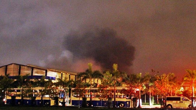 VietTimes, Vụ cháy, Nhà máy, Thaco Bus, thiệt hại, 250 tỷ đồng, khắc phục, Quảng Nam, Họp báo