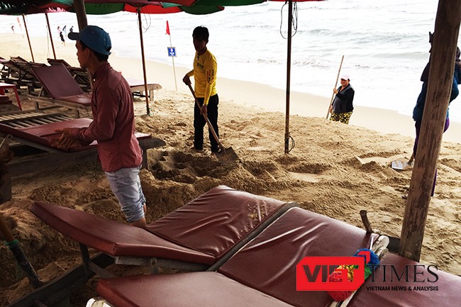 VietTimes, Biển du lịch, Đà Nẵng, xâm thực, nghiêm trọng, Sơn Trà, du lịch, bãi biển