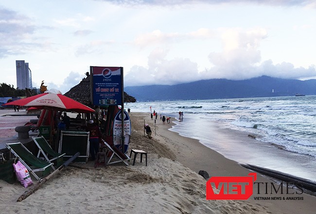 VietTimes, Biển du lịch, Đà Nẵng, xâm thực, nghiêm trọng, Sơn Trà, du lịch, bãi biển