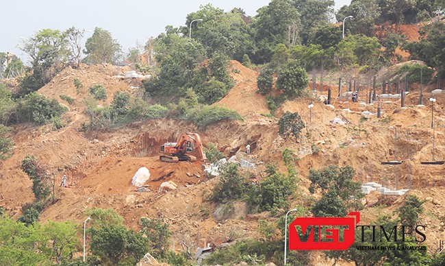 VietTimes, Biển Tiên Sa, Dự án khu du lịch, băm nát, bán đảo Sơn Trà, Đà Nẵng, không phép