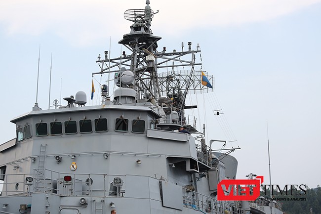VietTimes, Hải quân Hoàng gia New Zealand, chiến hạm, HMZNS Te Kaha (F77), Cảng Tiên Sa, Đà Nẵng