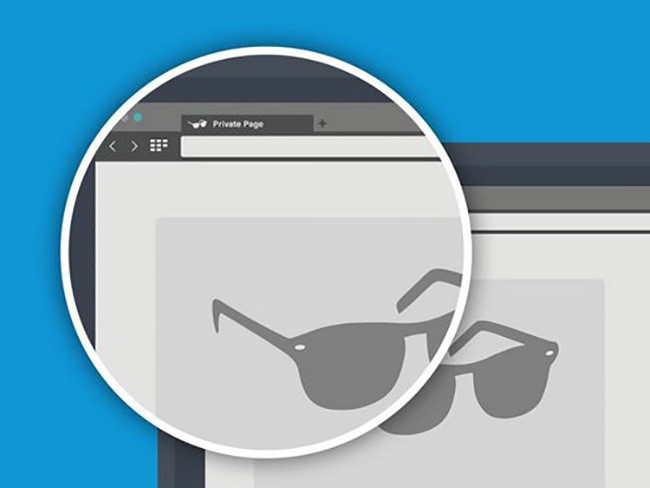 Dùng chức năng private browsing trong trình duyệt để không bị theo dõi.