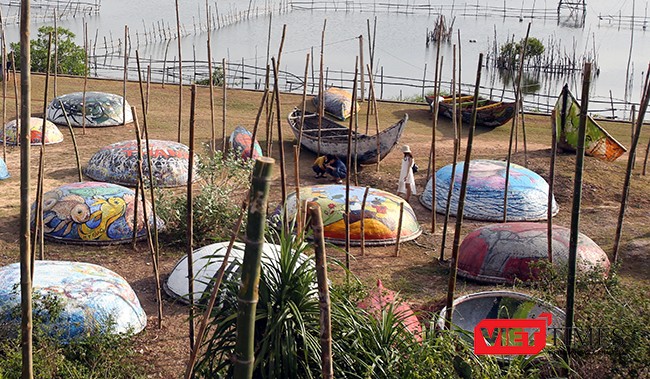 Ngắm “con đường thuyền thúng” độc đáo ở Quảng Nam ảnh 14