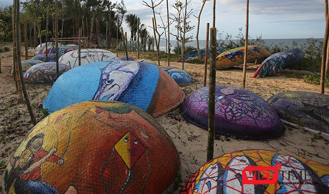 Ngắm “con đường thuyền thúng” độc đáo ở Quảng Nam ảnh 16