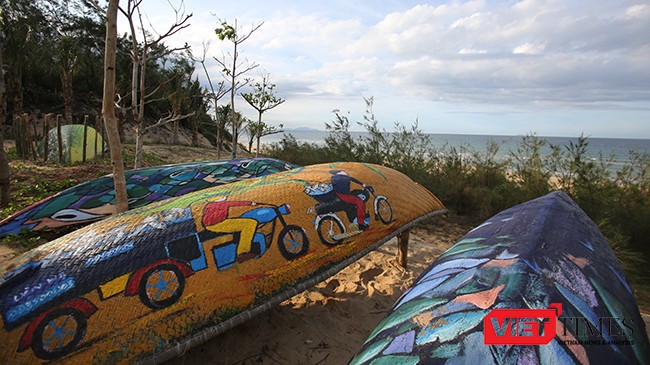 Ngắm “con đường thuyền thúng” độc đáo ở Quảng Nam ảnh 18