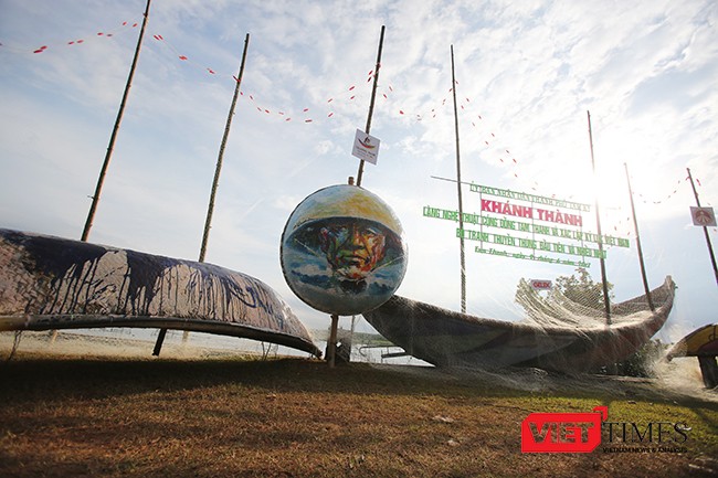 Ngắm “con đường thuyền thúng” độc đáo ở Quảng Nam ảnh 4