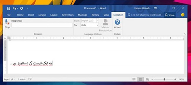 Tính năng dịch thuật văn bản trực tiếp sau khi người dùng ra lệnh.