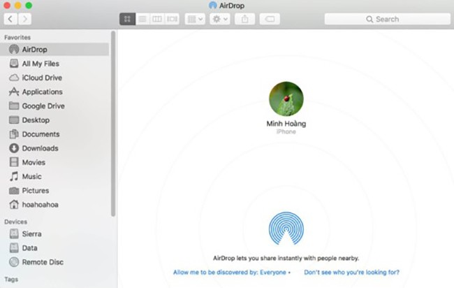 Chuyển dữ liệu từ smartphone sang laptop không cần cáp ảnh 5