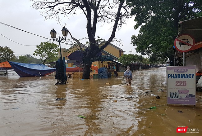 Lũ ngập phố cổ, Hội An sẵn sàng sơ tán dân khỏi vùng nguy hiểm ảnh 8