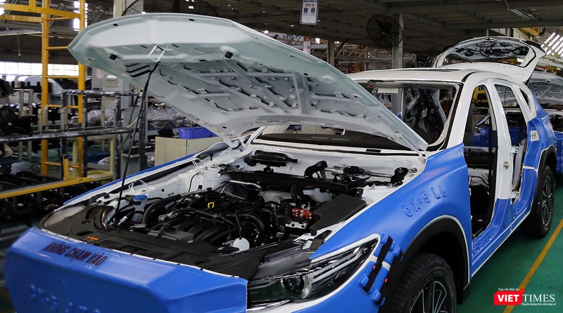 Cận cảnh Thaco "lột xác" Mazda CX-5 thế hệ mới  ảnh 13