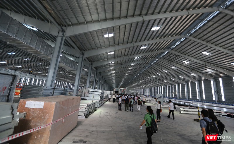 Cận cảnh thi công nhà máy sản xuất ô tô Mazda 12.000 tỷ của Thaco ảnh 16