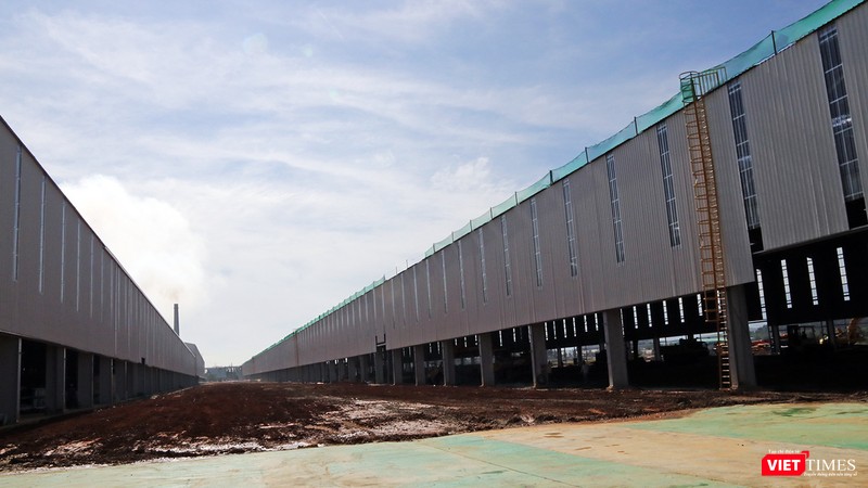 Cận cảnh thi công nhà máy sản xuất ô tô Mazda 12.000 tỷ của Thaco ảnh 2