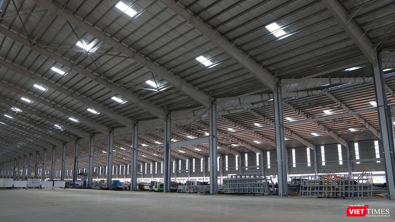 Cận cảnh thi công nhà máy sản xuất ô tô Mazda 12.000 tỷ của Thaco ảnh 4