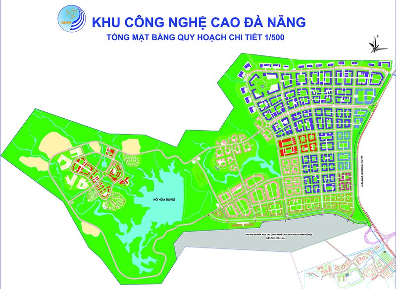 Bản đồ quy hoạch Khu công nghệ cao Đà Nẵng, nơi kỳ vọng đóng góp cho kinh tế số địa phương