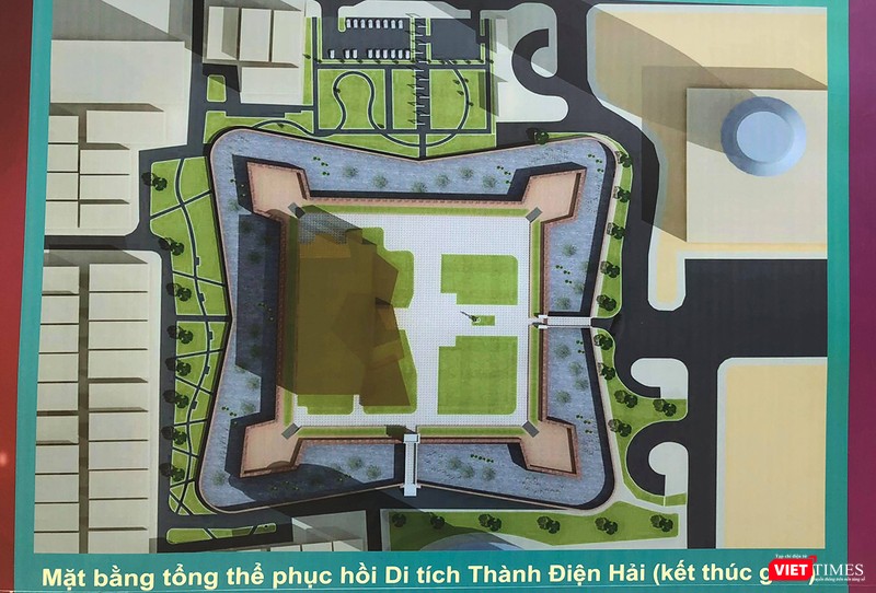 Thành Điện Hải sẽ được tôn tạo tu bổ trong giai đoạn 1