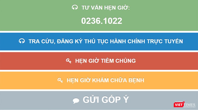 Đà Nẵng triển khai ứng dụng hẹn giờ khám bệnh tại các cơ sở y tế của địa phương