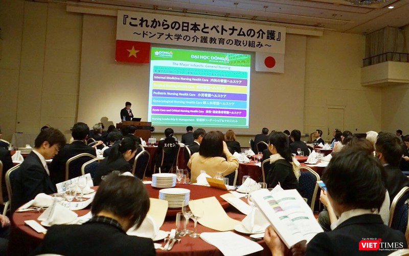 Hội thảo "Điều dưỡng Việt Nam và Nhật Bản trong tương lai” với sự nỗ lực đào tạo Điều dưỡng tại Đại học Đông Á do Học viện điều dưỡng Nanakamado và Đại học Đông Á đồng tổ chức với sự tham gia của hơn 80 cơ sở y tế tại Hokkaido và sự hiện diện của đại diện