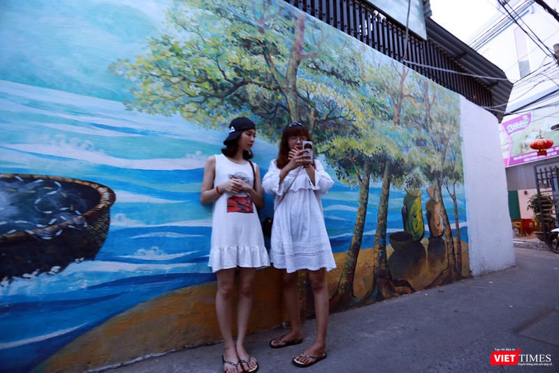“Làng bích họa” gồm 15.000 bức vẽ, dài hơn 1km tại Đà Nẵng ảnh 13