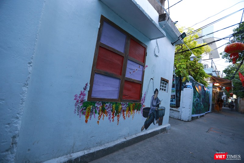 “Làng bích họa” gồm 15.000 bức vẽ, dài hơn 1km tại Đà Nẵng ảnh 14