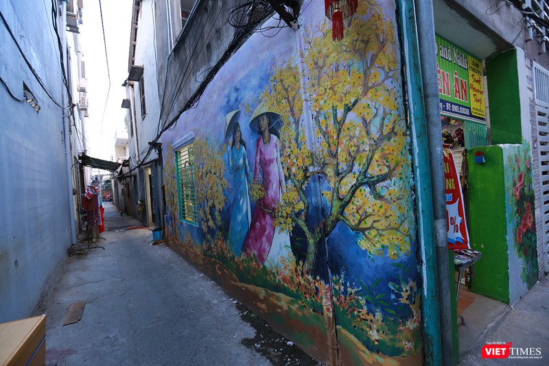 “Làng bích họa” gồm 15.000 bức vẽ, dài hơn 1km tại Đà Nẵng ảnh 5