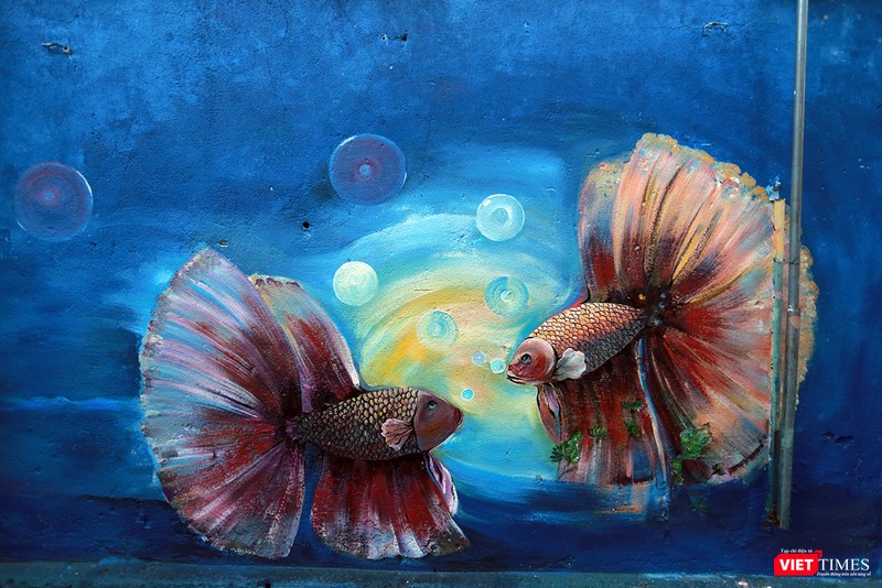 “Làng bích họa” gồm 15.000 bức vẽ, dài hơn 1km tại Đà Nẵng ảnh 9