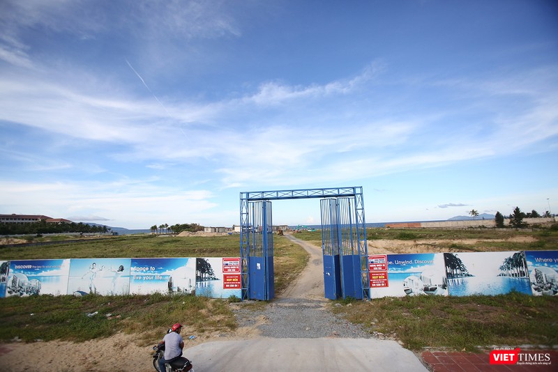 Một dự án nằm "trùm mền" khá lâu tại khu vực biển Ngũ Hành Sơn