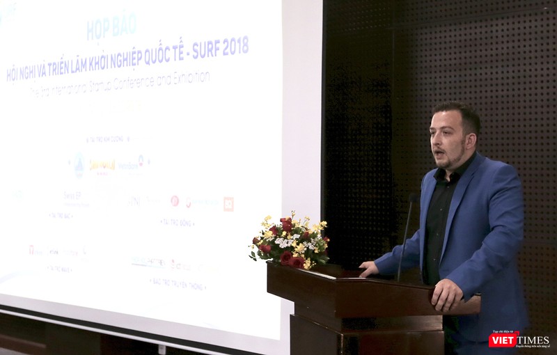 Đại sứ Israel tại Việt Nam đánh giá cao sự kiện SURF 2018 và giới thiệu về triển lãm thành tựu về đổi mới sáng tạo Israel sẽ được tổ chức nhân kỷ niệm 25 năm thiết lập quan hệ ngoại giao giữa Việt Nam và Israel tại SURF 2018