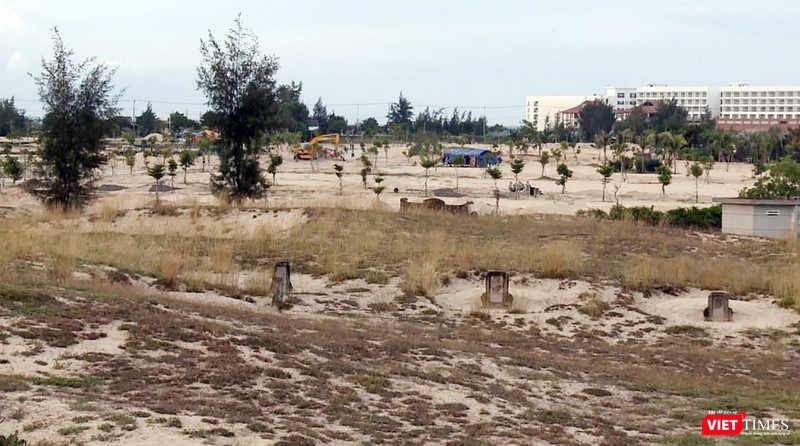 Một góc dự án BĐS chia lô bán nền trên địa bàn xã Điện Dương, huyện Điện bàn, Quảng Nam