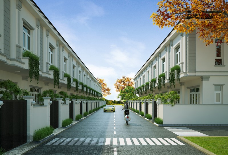 Dự án nhà phố liền kề Green Home do Công ty Phúc Hoàng Ngọc thực hiện là một trong những dự án nhà phố bình dân đầu tiên tại TP Đà Nẵng