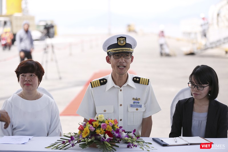 Họp báo nhanh trong khuôn khổ sự kiện tàu đến Đà Nẵng